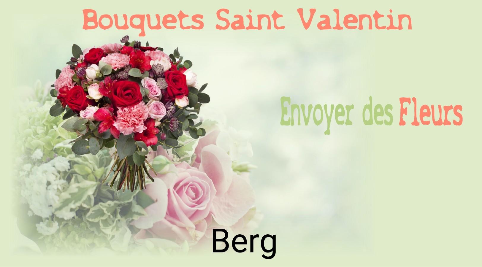 Roses de Saint-Valentin livrées à Berg